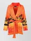 Alanui Jacquard Landscape Cardigan
