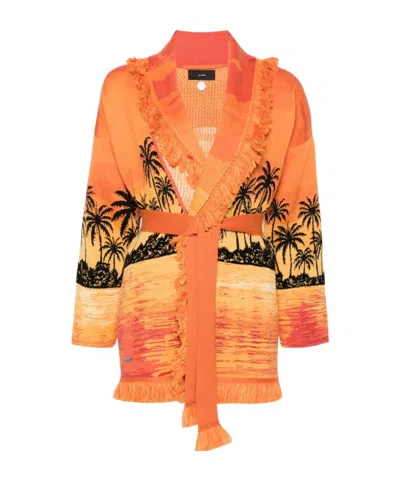 ALANUI ALANUI KERALDA V-NECK BELTED CARDIGAN