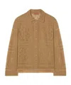 Alanui Kiss By The Book Shirt In Brown