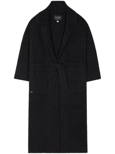 ALANUI KNITTED ROBE COAT