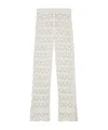 Alanui Lagoon Romance Trousers In White