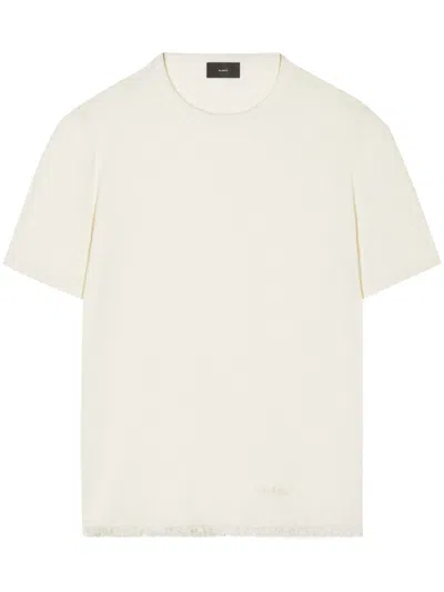 ALANUI LINEN KNITTED T-SHIRT