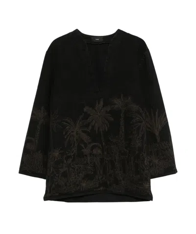 ALANUI JUNGLE TOILE DE JOUY BLOUSE