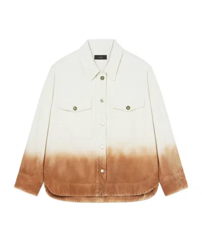Alanui Long Sleeved Shades Of Eden Jacket In White