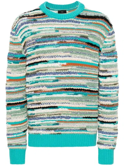 Alanui Madura I Chunky-knit Jumper In Blue