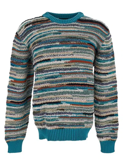 Alanui Madurai Stripes Sweater In Multicolor
