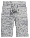 Alanui Man Shorts & Bermuda Shorts Light Grey Size L Cotton, Polyamide In Grey