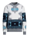 Alanui Man Sweater Ivory Size M Virgin Wool