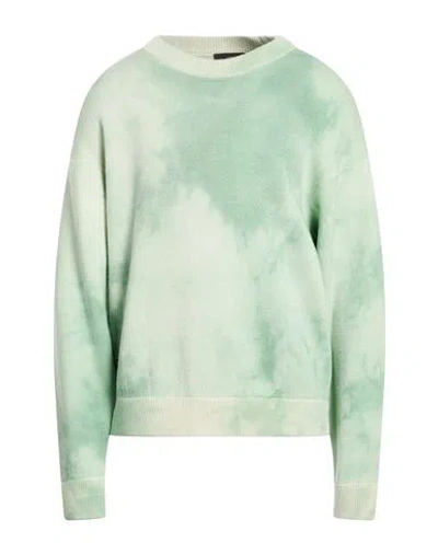 Alanui Man Sweater Light Green Size S Virgin Wool