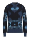 Alanui Man Sweater Navy Size S Virgin Wool