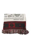 Alanui Bandana Jacquard Blanket In Multi