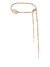Alanui Mermaid Inside Braided Belt In Multi