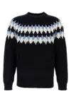 Alanui Midnight Blue Wool Sweet Winter Sweater In Midnightb
