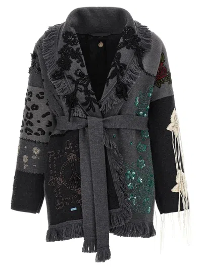 ALANUI ALANUI 'MIDNIGHT IN MANHATTAN' CARDIGAN