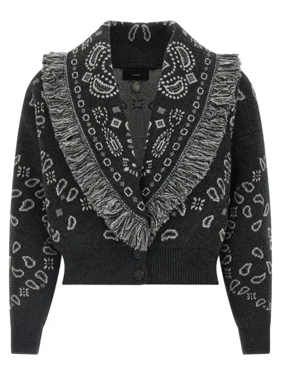 Alanui Multicolor Icon Bomber Cardigan