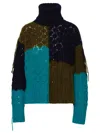 Alanui Patchwork Knit Sweater