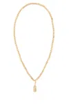 Alanui Collana In Crochet Decorato Donna In Beige O Tan