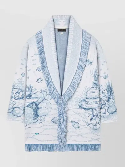 ALANUI OCEAN INSPIRED WOOL CARDIGAN BELT