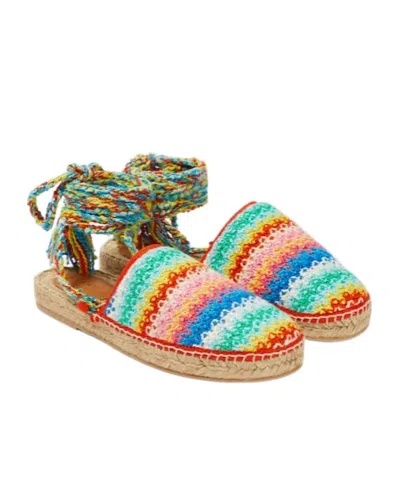 Alanui Over The Rainbow Espadrilles In Multicolor
