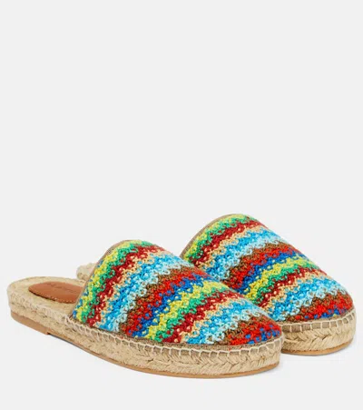 Alanui Over The Rainbow Espadrilles In Multicolour