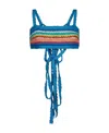 Alanui ‘over The Rainbow' Tank Top In Blue
