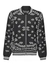 Alanui Bomber Sweater In Black