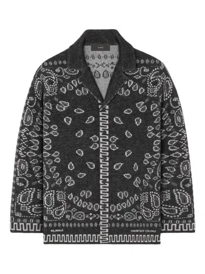 Alanui Paisley-motif Shirt In Black