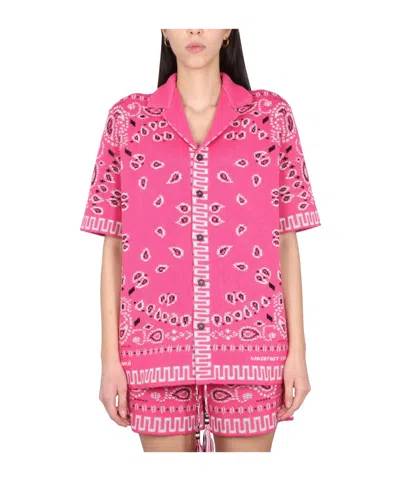 ALANUI ALANUI PAISLEY-PRINT BUTTONED SHIRT