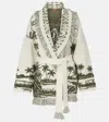 Alanui Palm Grove Tales Cardigan In Neutral