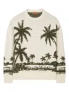Alanui Pullover Mit Palmen-intarsien In Neutral
