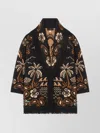 Alanui Glimpse Of Eden Wool And Cashmere Cardigan In Multi