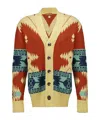 Alanui Patterned Button Cardigan In Multi