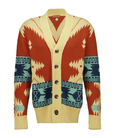 Alanui Patterned Button Cardigan In Multi