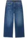Alanui Fringed Wide Leg Jeans