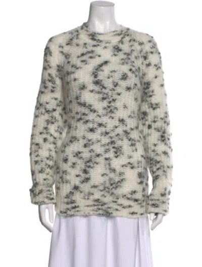 Pre-owned Alanui Printed Crew Neck Sweater W/ Tags In Multi