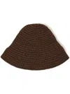 Alanui Ray Of Light Bucket Hat In Braun