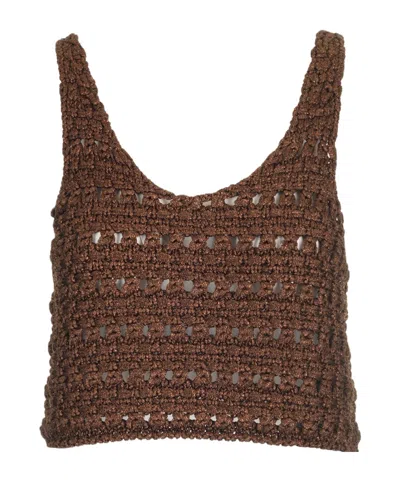 ALANUI ALANUI RAY OF LIGHT KNITTED TOP