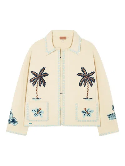 Alanui Remember Me Jacket In Neutral