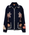 Alanui Remember Me Virgin Wool Jacket In Blue