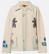 Alanui Remember Me Virgin Wool Jacket In Neutral