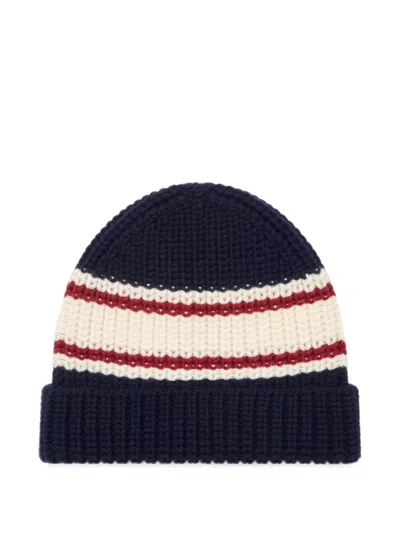 Alanui Rugby Club Striped Beanie Hat In Multi