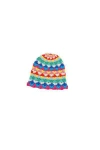 Alanui Over The Rainbow Handmade Beanie In Multicolour