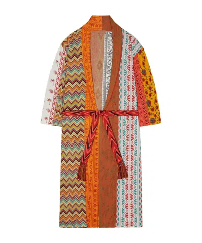 Alanui Scent Of Incense Cardigan Coat In Multi