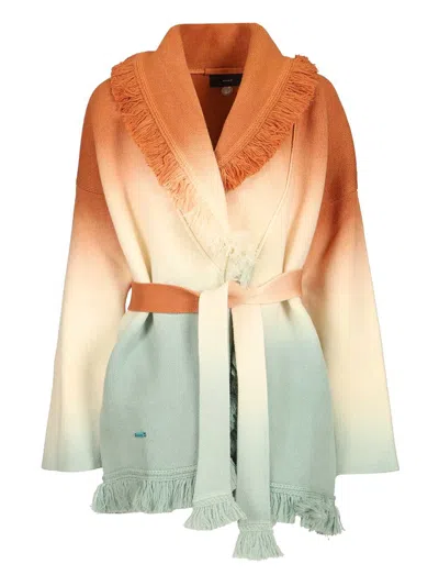Alanui Shades Of Shore Cardigan Knitwear Multicolor