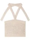 Alanui Shady Beach Top In Neutrals