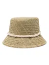 Alanui Shell-embellished Bucket Hat In Neutrals