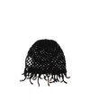 Alanui Shell Hat In Black