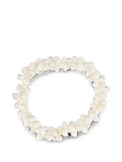 Alanui Shell-embellished Bracelet In White