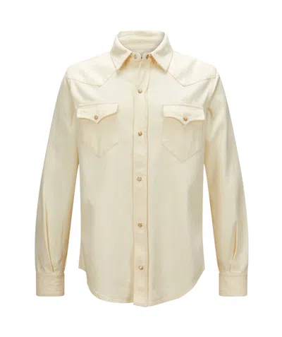 Alanui Shirt Jacket In Nude