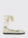 Alanui Hand-crocheted Recycled Cotton Ballet Flat In Multi